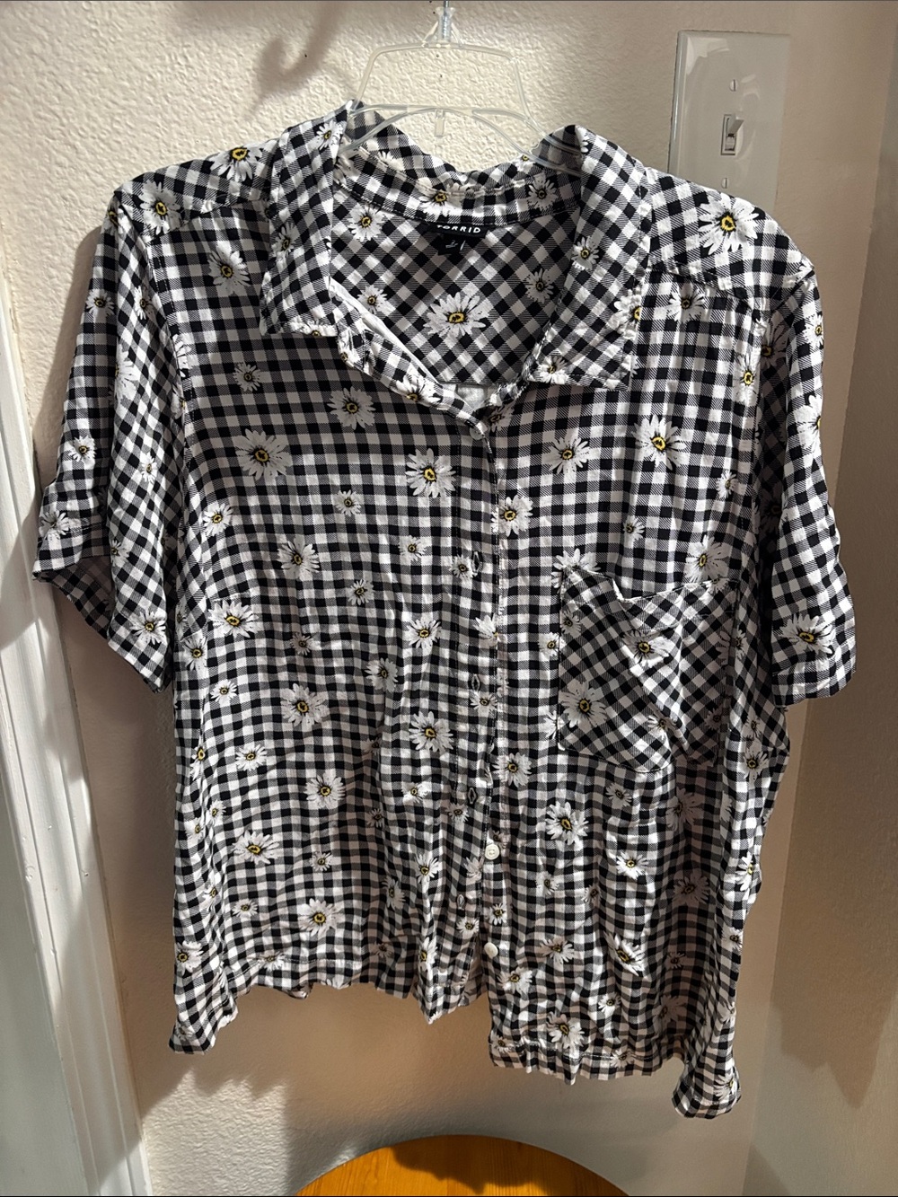 torrid Daisy Checkered Blouse 2